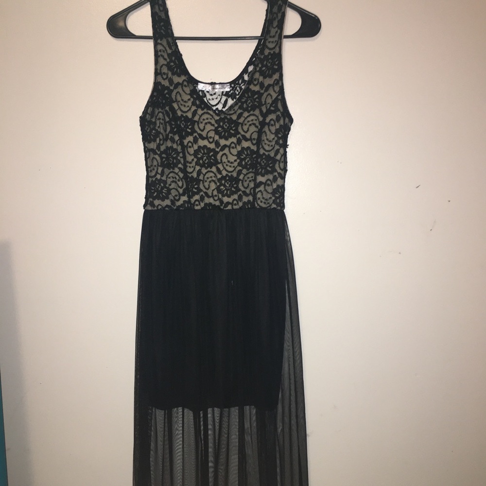 long black dress